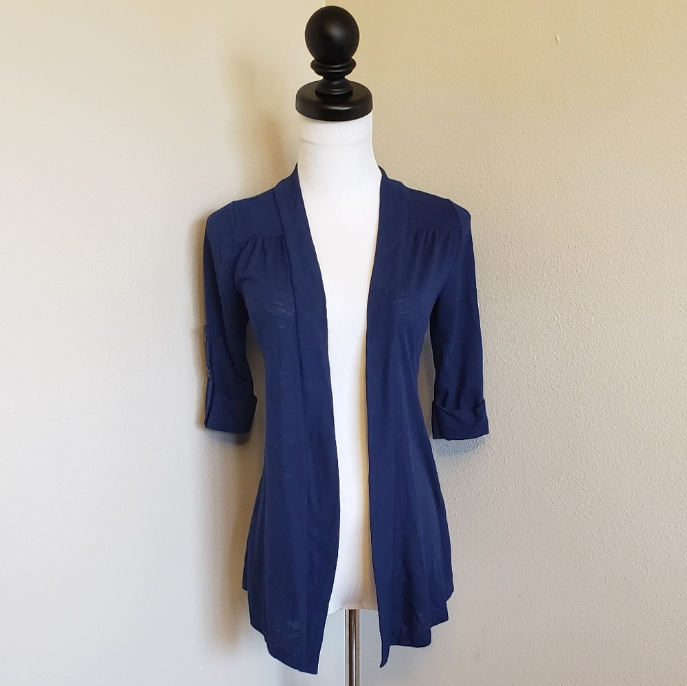 Route 66 Open Short-Sleeved Cardigan